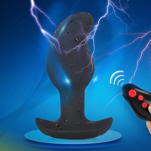 Electro Shock Anal Plug Penis Cock Rings Massage Pad Nipple Clamps Medical Themed Toys for Men Electric Stimulate Sex