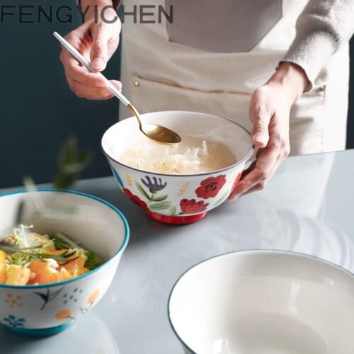 FENGYICHEN Kitchen Porcelain Bowls
