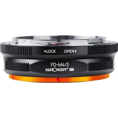 K&F Concept adapter Pro for Canon FD lens to Micro 4/3 MFT G3 OM-D E-M10 BMPCC