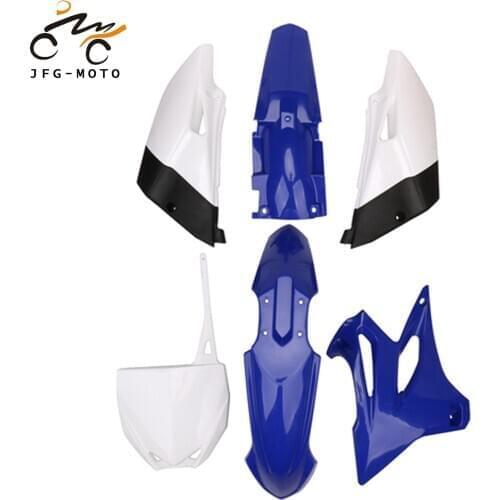 Motorcycle New Front Rear Fender Radiator Shrouds Number Plate Fairing Cover Plastic Kit For YAMAHA YZ85 2015 2016 2017 2018