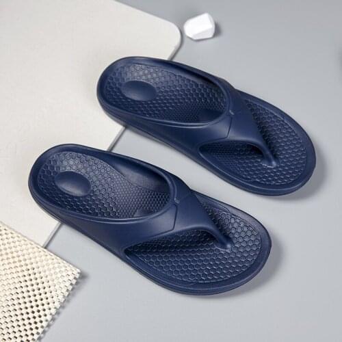 Summer Mens Flip-flops Designer Sports Flip Flops for Male Solid EVA Slippers unisex Flat Slides Beach Shoes 2021