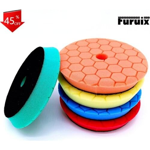 Composite Polishing Sponge Pad Cutting Polishing Pad Kit, Suitable for Car Buffer Polishing Agent Mixing, Polishing and Waxing