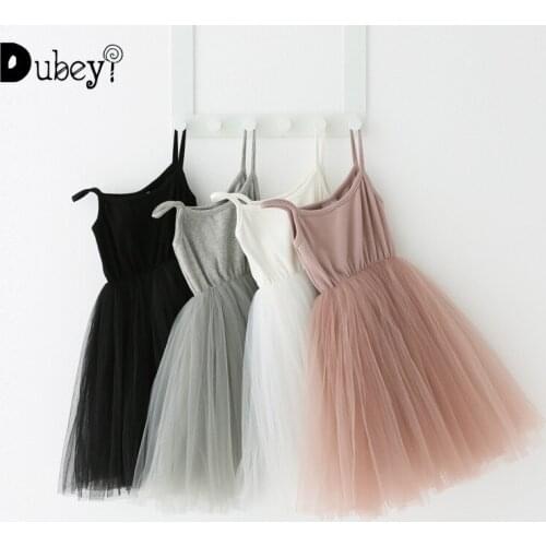 Toddler Girl Dresses Girls Knit Dress Kids Dresses Little Girls Clothing Knit Tulle Sling Dress Girls Clothing Baby Girl Clothes
