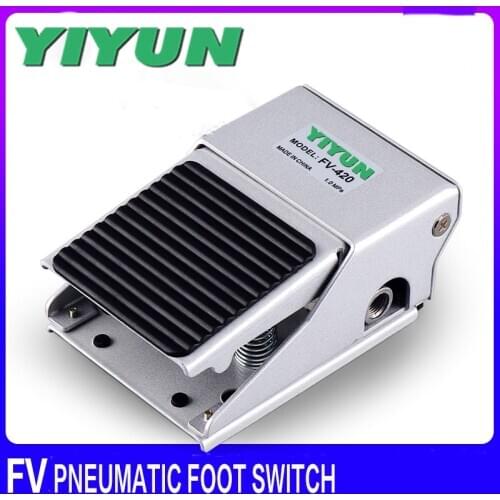 Pneumatic foot valve foot switch FV420 two-position four-way FV320 two-position three-way 4F210-08 two-position five-way