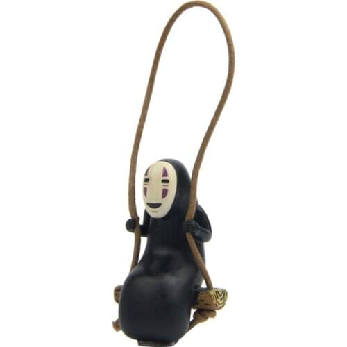 Free shipping Cute Anime No Face Man Wall Hanging Pendant Doll Toy Hanging Ornaments Car Inteiror Decorative Home Gareden Decor