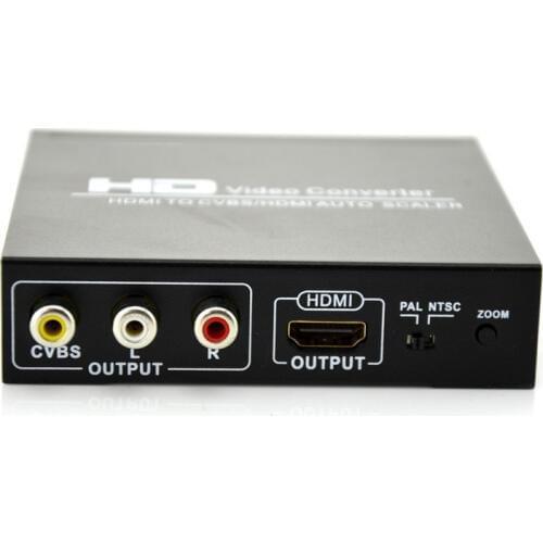 CVBS converter, convert hdmi to cvbs/hdmi formation easy to operate. also support HDCP protocol function, free shipping