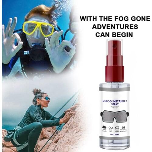 Q1FA Anti Fog Spray Eyeglass Lens Clean Glasses Defogger 48h Lasting Prevent Fogging