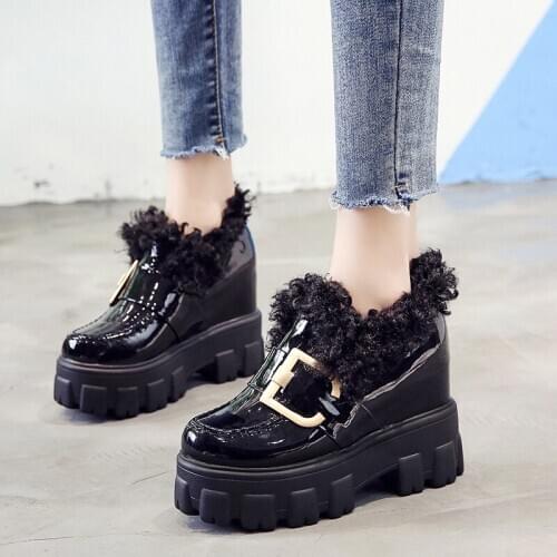 Women Winter Snow Boots 2020 New Fashion Style High-top Shoes Casual Woman Waterproof Warm Woman Female High Quality White Black