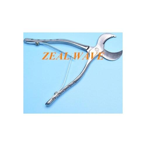 Dental Gypsum Scissors Stainless Steel Gypsum Scissors Mechanic Gypsum Scissors Mechanic Equipment Large Size Trumpet
