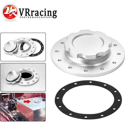 VR - Universal Billet Aluminum Fuel Cell Cap Flush Mount for Fuel Surge Tank VR-SLFCC-01SL