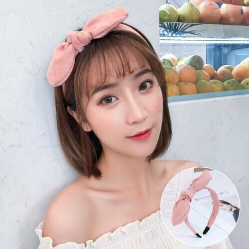 1PC Korean Rabbit Ear Women Hair Bands lovely Contracted Girls Hair Accessories Head Wear