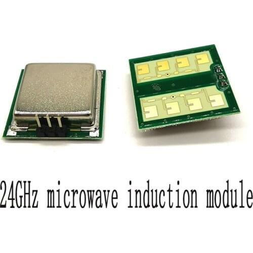 24GHz microwave induction module HB100 microwave radar induction module probe sensor module 10.525GHz Doppler mode