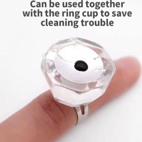 300 Pcs Disposable Tray Stickers Eyelash Glue Holder Paper Eyelash Extension Pad Stickers Stand Eyelash Grafting Supplies Tools