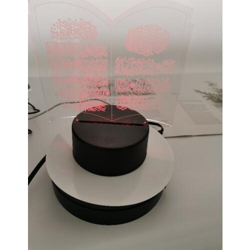 7 Color Changable Eid al Adha Led light eid mubarak Ramadan LED Night Light Decor Party DIY Decor Supplies