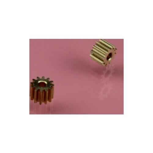 Aperture 2.3MM metal gear remote controlled toy model 380 motor spindle specific copper gear 0.5 modulo 9 tooth DIY accessories