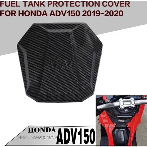 FOR HONDA ADV150 ADV 150 ADV-150 2019-2020 Carbon Fiber Pattern Fuel tank cap Motorcycle Fuel Gas Oil Tank Cap Cover