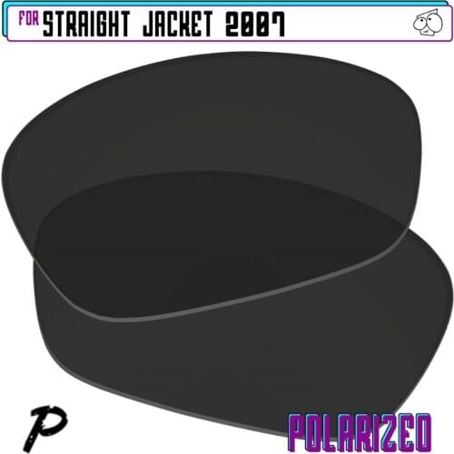 EZReplace Polarized Replacement Lenses for - Oakley Straight Jacket 2007 Sunglasses - Black P