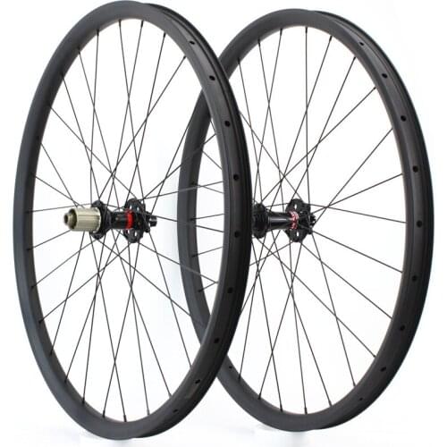 Go-zone 29er asymmetric 38.5x 28mm tubeless disc mtb bicycle wheels novatec D791SB D792SB boost 110x15 148x12 carbon wheelset