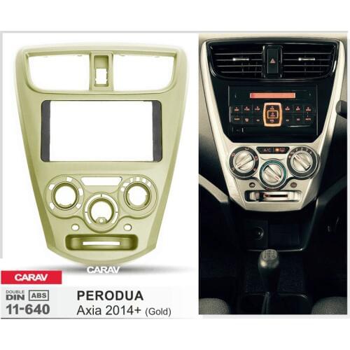 CARAV 11-640 dash installation kit dash install kit Car Radio Stereo CD Player Dash Install Kit for PERODUA Axia 2014