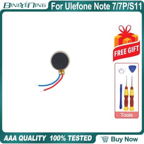 100% New Original Vibrator For Ulefone Note 7P/7/S11 Vibration motor flex cable Smartphone Repair Replacement Accessories Parts