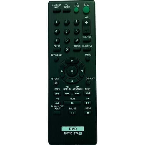 New Replaced Remote Control For SONY RMT-D197A RMT-D198A RMT-D189P RMT-D197P Digital DVD Player