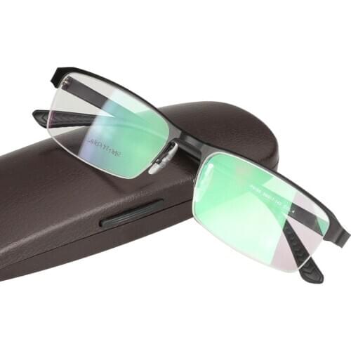 +1.0 To +6.0 Anti-Blue Light Reading Glasses High Quality Half-frame Diopter Business Office Reading Glasses for Men and Women