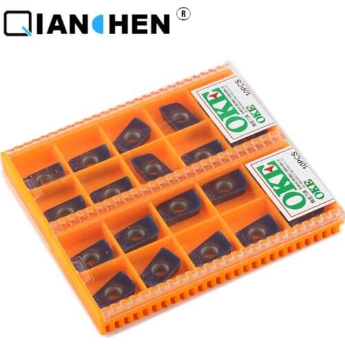 Original OKE 10pcs/lot high precision high performance high strength CNC APMT1604PDER-H2 ATP130-K1 industry carbide inserts