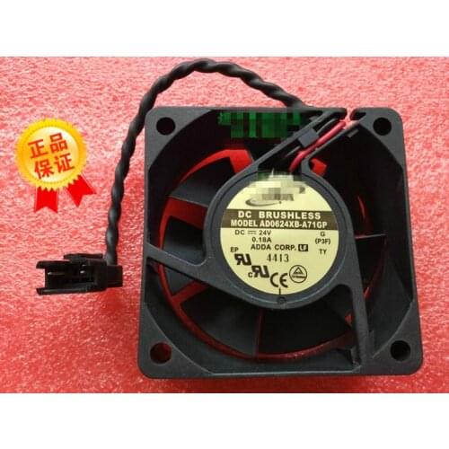 Original 6025 ad0624xb-a71gp DC24V 0.18a 6cm frequency conversion cooling fan