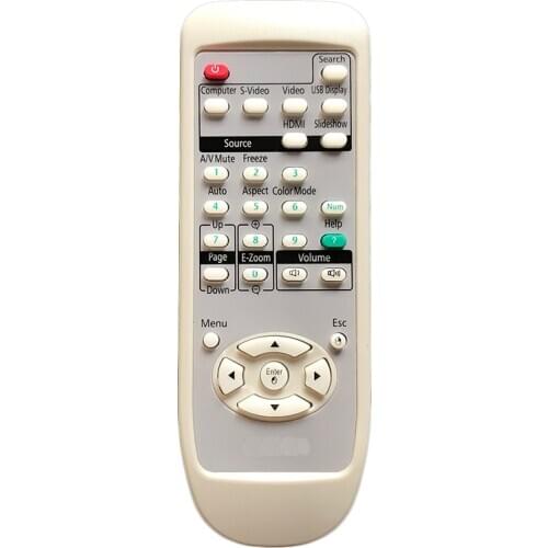 Remote Control For EPSON Projector EMP-53 EMP-54 EMP-61 EMP-62 EMP-84 EMP-82 EMP-S5 EMP-X1 EMP-6110 EMP-7800 EMP-1700 EMP-1705