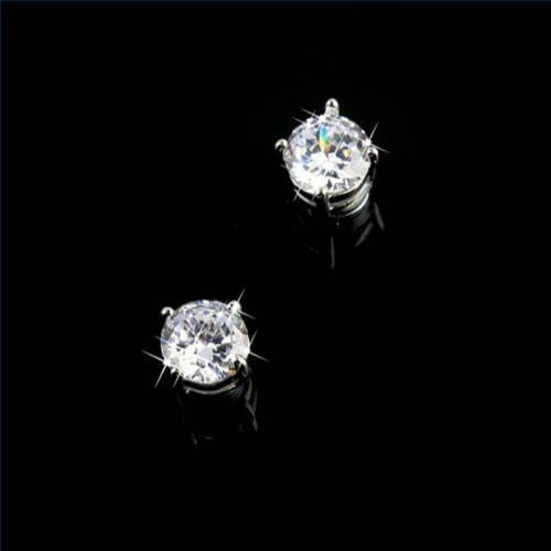 Men Women Unisex Non Piercing Magnetic Magnet Ear Nose Stud Earrings LXH