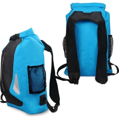 C339 Drifting bag waterproof bucket swimming waterproof bag PVC mesh waterproof bag beach bucket bag Upstream package