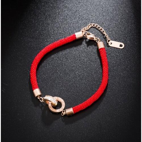 YiKLN Red Bracelets