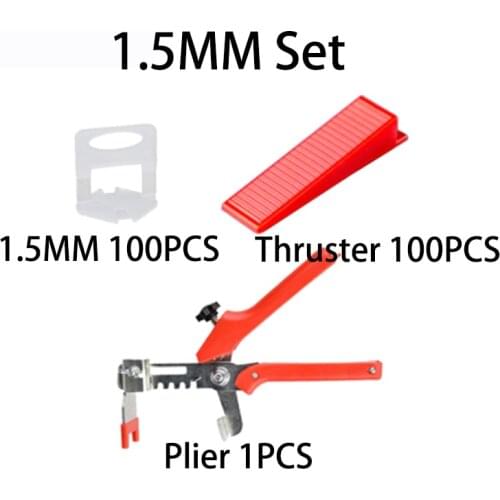 100Pcs 1/1.5/2/3mm leveling wedges Tile Levelling Spacers Clips Flooring Tiling Tool For Raimondi System Floor Tile Kits Tools