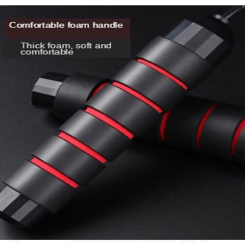 2020 rope skipping professional rope fitness Womens Sports fat burning adjustable weight-bearing steel wire rope skipping weigh