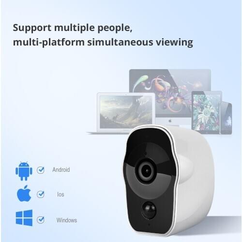 2MP 1080P Wire-free Battery Power Low Power Comsunption IP Camera