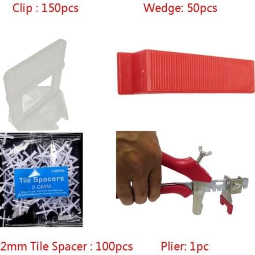 301pcs google home Leveling System Plastic Tile Cross Spacer Ceramic Tilers