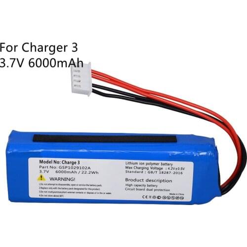 New Replacement Battery For JBL charge 3 GSP1029102A Battery
