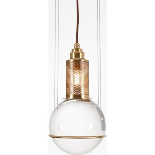 Deco maison hanglamp glass ball restaurant living room LED pendant lights hanging lamp pendant lights industrial lamp