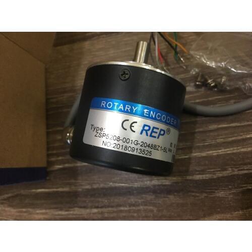 REP Rip Anwar High ZSP5208-001G-2048BZ1-5L Photoelectric Rotary Encoder Pulse 2048 Line