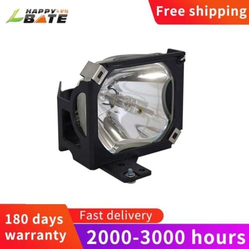 HAPPYBATE Replacement Projector Lamp Bulb ELPLP16 EPSON PowerLite 51c 71c EMP-51 EMP-51L EMP-71 with 180 Warranty days