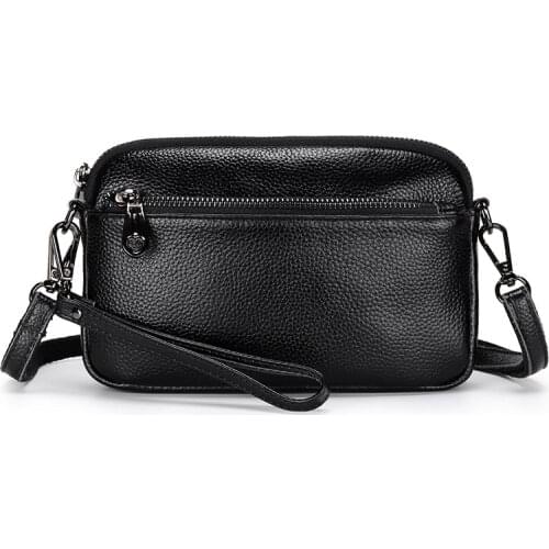 Genuine Leather High Quality Clutch bag Women Handbags Mini Messenger Bags Handbags Single Shoulder Bags Clutch Feminina Bolsos