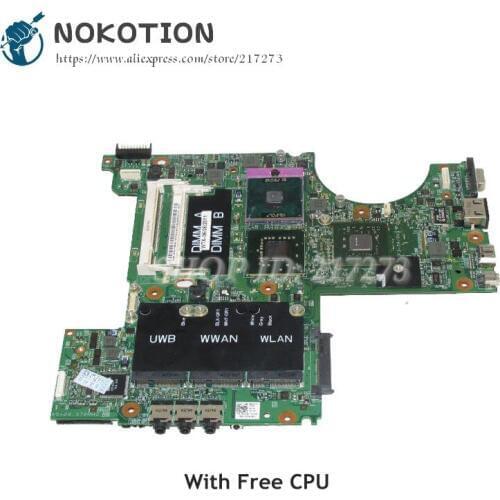 NOKOTION CN-0F124F 0F124F F124F For Dell XPS M1530 Laptop Motherboard DDR2 965PM G86-731-A2 update graphics Free CPU