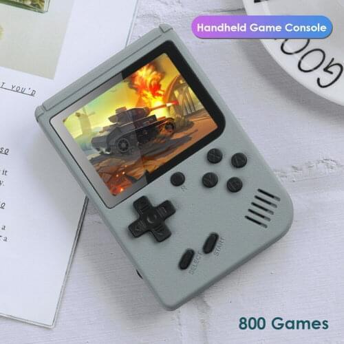 Video Game Consoles Handheld Game Player Portable 3 Inch 800 Retro Games In 1 Classic 8 Bit LCD Color Screen For Children Gifts