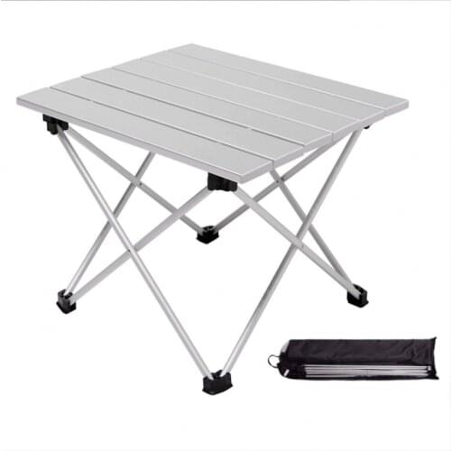 Portable Folding Table Aluminum Alloy Traveling Outdoor Picnic Tables Outdoor Desk Barbecue Camping Table Hiking Table