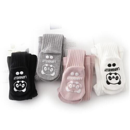 Anti-slip cartoon Newborn Baby Tights For Baby Girl Boy Stocking Solid Color Baby Girls Pantyhose Infant Baby Clothing Christmas