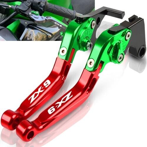 For Kawasaki NINJA ZX-9 ZX9 1994 1995 1996 1997 Motorcycle CNC Adjustable Extendable Foldable Brake Clutch Levers