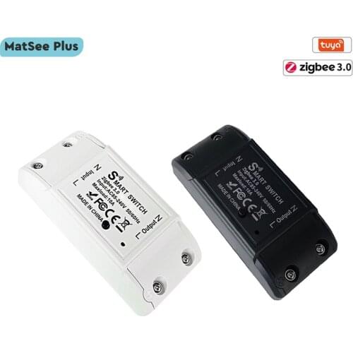 Tuya Smart ZigBee 3.0 Relay Switch Module Signal Extende Repeater Mesh Timer Tuya Gateway Needed Works with Google Home Alexa