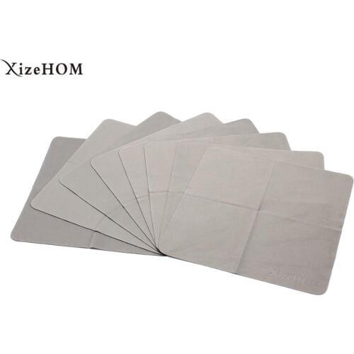 8pcs 20*20cm Glasses Cloth Microfiber Cleaner Cloths Cleaning Glasses Lens Clothes Eyeglasses Cloth Eyewear Accessories