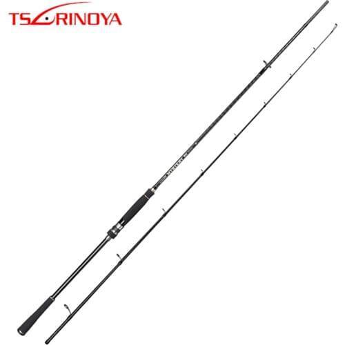 TSURINOYA Fishing Rod MYSTERY 2.4m/2.7m MH Power FUJI Guide Rings Spinning Rod Sea bass Snakehead 2 Section