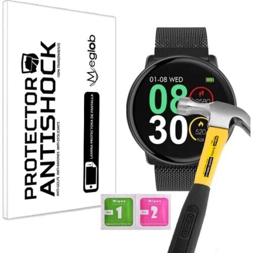 Screen protective Anti-Shock Anti-scratch Anti-Shatter compatible with Umidigi Uwatch 2